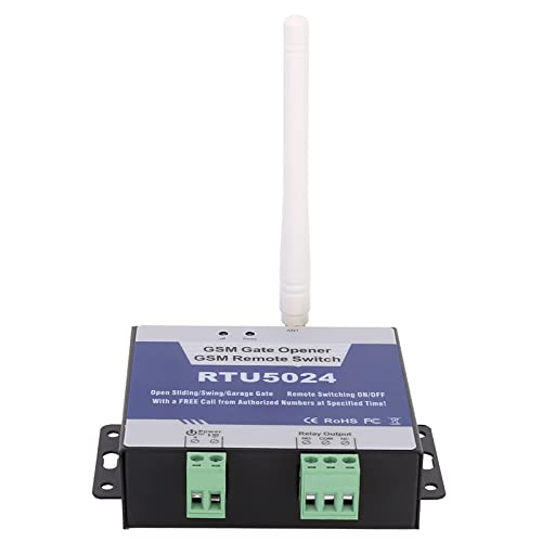Klanata GSM Door Gate Opener Remote-Aus-Schalter, Access Control Switch, Light Switch, Home Lock Switch, App Control, DC 9-36V Klanata GSM Door Gate Opener Remote-Aus-Schalter, Access Control Switch, Light Switch, Home Lock Switch, App Control, DC 9-36V von Klanata