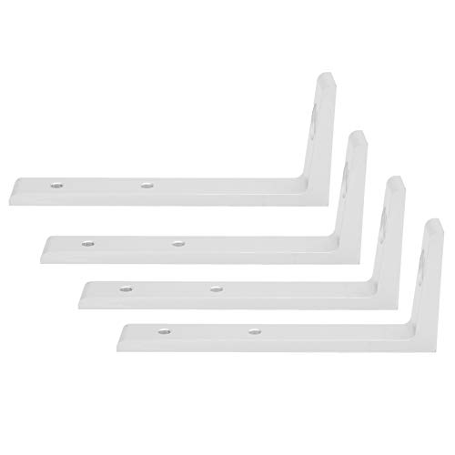 Klanata L -Klammer, 4PCS -Aluminium -Eckscheiben, Silber L -förmige Rechtswinkelunterstützung, Reparatur von Reparaturklammern für Home Office (2020 Single Slot-Silver) von Klanata