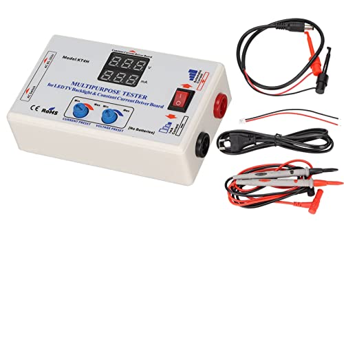 Klanata LED Light TV Backlight Tester KT4H LED-Strip-Lampen-Perlen-Reparatur-Testwerkzeug 0-300V 150 mA Konstante Stromtester Alle LED-Lichter Reparaturwerkzeug mit Messstiften von Klanata