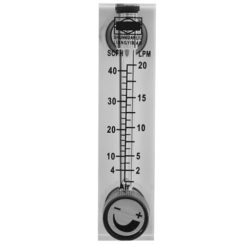 Klanata LZM6T Durchflussmesser -Panel -Tafel -Fließmeter Instrument Einstellbarer Messing Weibchen BSP14 für Sauerstoffluftgasgasstrom 220 lpm 440SCFH Klanata LZM6T Durchflussmesser -Panel -Tafel -Fließmeter Instrument Einstellbarer Messing Weibchen BSP14 für Sauerstoffluftgasgasstrom 220 lpm 440SCFH von Klanata
