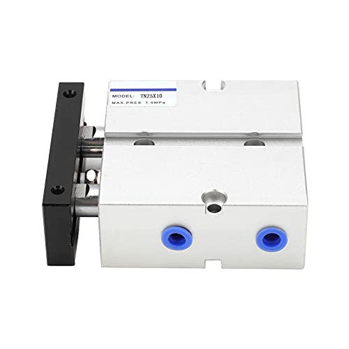 Klanata Luft zylinder TN25 Doppel wellen zylinder & Zubehör Pneumatische Luftzylinder Stab doppelt anstehende Bohrung 25mm 1 Zoll 0,10,9 MPa Maximaler Hub 200mm[75mm] (TN25x10) von Klanata