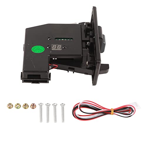 Klanata Multi -Akzeptor -Roll -Down -Selektor -Slot für Verkaufsautomaten, Game Machine Slot Validator unterstützt 6 Arten, Spielmaschinen von Klanata