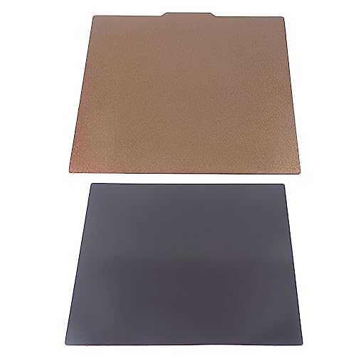 Klanata Pei Steel Plate Doppelseitige Magnetbauplatte - Starke Haftung Einfacher Deaktivierung - 3D -Drucker -Build -Platte für 3D -Druck (350 * 350 mm) von Klanata