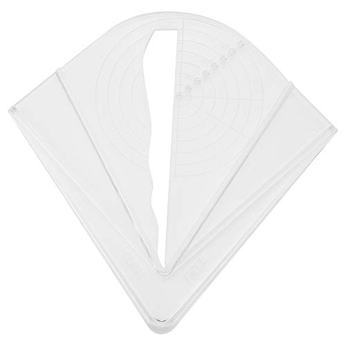 Klanata Plastic Center Finder Tool schnell lokalisieren Zentrum von Kreisen und Oktagonen bis zu 8 Zoll Holz bearbeitungs messgerät für Holzarbeiter von Klanata