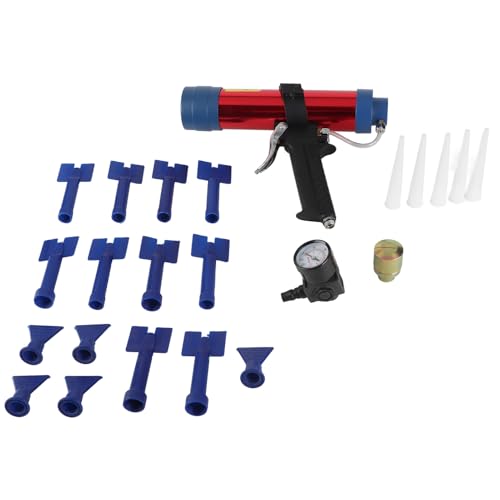 Klanata Pneumatic Caulking Gun, 310 ml Versiegelungsglaskleberpistole, 0,4–0,7 MPA einstellbar 24 -Nozzzle, Auto -Reparatur -Werkzeug Klanata Pneumatic Caulking Gun, 310 ml Versiegelungsglaskleberpistole, 0,4–0,7 MPA einstellbar 24 -Nozzzle, Auto -Reparatur -Werkzeug von Klanata