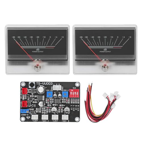 Klanata Power Amplifier Vu -Messgerät mit Treiberbrettkit - Sound -Audio -Level -Indikator, Rückbeleuchtung, 960UA Maximale aktuelle Empfindlichkeit für DIY -Heimautos. Klanata Power Amplifier Vu -Messgerät mit Treiberbrettkit - Sound -Audio -Level -Indikator, Rückbeleuchtung, 960UA Maximale aktuelle Empfindlichkeit für DIY -Heimautos. von Klanata