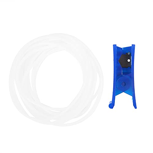Klanata Ptfe Tube Cutter Kit, 3D -Drucker -Kit, Schlauchrohr -Bowden -Röhrchen -Schneidwerkzeuge für PE PU -Schlauch -ID 2,0 mm OD 4,0 mm (Transparent) von Klanata