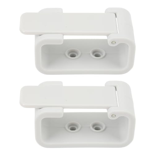 Klanata RV-Vorhangclips, 2-Pack-Holdbacks mit hoher Härte weiße Abs Vorhang und Halterungen für, Busse und Wohnmobile Klanata RV-Vorhangclips, 2-Pack-Holdbacks mit hoher Härte weiße Abs Vorhang und Halterungen für, Busse und Wohnmobile von Klanata