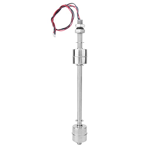 Klanata -Schalter, DC 0~110 V Edelstahl Doppelkugelschalter Wasserspiegel -Controller -Sensorschalter für Wasser, Pool, Waschbecken, Fisch usw. (Schwimmender Körper 200 mm) von Klanata