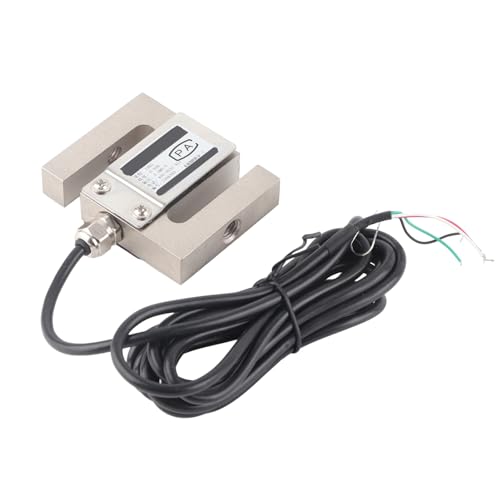 Klanata Wägezellensensor Typ S – M8x1,25 Edelstahl – Zug-, Druck-, Kompressions-, Spannungskraftsensor – Miniatur-Wägesensor – Mikrosensor für kleine Räume (10 kg) von Klanata