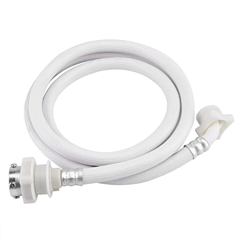 Klanata tragbare Waschmaschine Wasser Einlassschlauchanschluss Wäschemaschine Waschmaschine Verlängerung Inlet Schlauchmaschinen Wasser Einlass Schlauch Waschmaschine (2m / 6,56 Fuß) von Klanata
