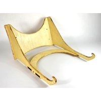 Handpan - Wandhalterung Komplettset Ständer Halter Holz/Natur Bienenwachs Mit Schrauben Und Dübeln Handarbeit Aus Deutschland von Klangkunst