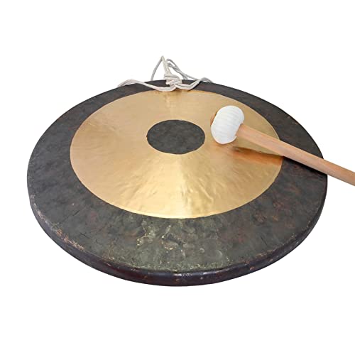 Klangschalen-Center Tamtam Gong/Whood Chau Gong 60 cm, inklusiv Holz-/ Baumwollklöppel -7023-L- von Klangschalen-Center