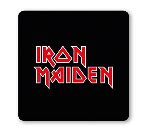Logoshirt® Rock I Iron Maiden I Heavy Meta I Untersetzer I Coaster I Kork I 10x10cm I langlebiger Druck I Lizenziertes Originaldesign von KlangundKleid.de