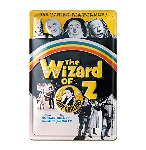Logoshirt® Der Zauberer von Oz I Happiest Film Ever Made I Blechschild Retro I 3D Motiv I 20x30cm von Logoshirt