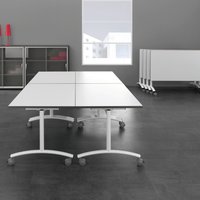 Geramöbel Klapptisch auf Rollen, BxT 1.600 x 800 mm, Ahorn von Geramöbel