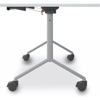 Klapptisch auf Rollen, BxT 1.600 x 800 mm, weiß von Jungheinrich PROFISHOP