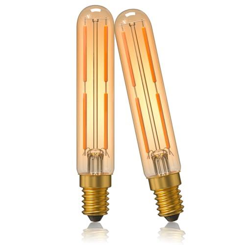 Klarlight 4W E14 LED Röhrenlampe T20 - Warmweiß 2700K Dekorative Vintage Glühbirnen, 40W Incandescent Ersetzen, Nicht-Dimmbar, 2-Pack Klarlight 4W E14 LED Röhrenlampe T20 - Warmweiß 2700K Dekorative Vintage Glühbirnen, 40W Incandescent Ersetzen, Nicht-Dimmbar, 2-Pack von Klarlight