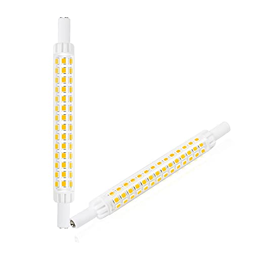 Klarlight R7s 118mm LED Lampe Natürlich 4000K 10W J118 Linear Licht Leuchtmittel, 12mm*118mm Double Ended Leuchtmittel, Ersatz 75W 118mm Halogenlampen Nicht Dimmbar (2er) von Klarlight