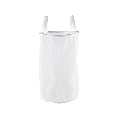 Klarstein Beerfest Bierfilter Zubehör Nylon Filtereinsatz mit formgebenden Stahlring und 2 Halteschlaufen (Ø 28 cm, 30 Liter Volumen, Porenweite: 200 µm) Weiß von Klarstein