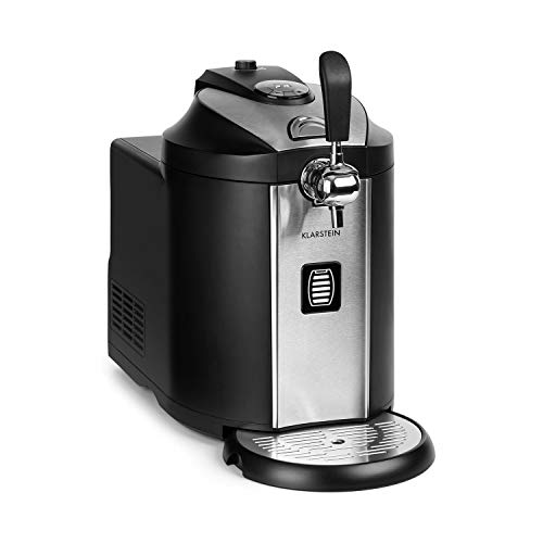 Klarstein Beerkules Bierzapfanlage Bierkühler - für alle 5 l Fässer mit und ohne Zapfsystem, Druckmittel: CO2, inkl. 3 Patronen, Kompressionskühlung: Kühltemperaturen von 2-12 °C, silber-schwarz Klarstein Beerkules Bierzapfanlage Bierkühler - für alle 5 l Fässer mit und ohne Zapfsystem, Druckmittel: CO2, inkl. 3 Patronen, Kompressionskühlung: Kühltemperaturen von 2-12 °C, silber-schwarz von Klarstein