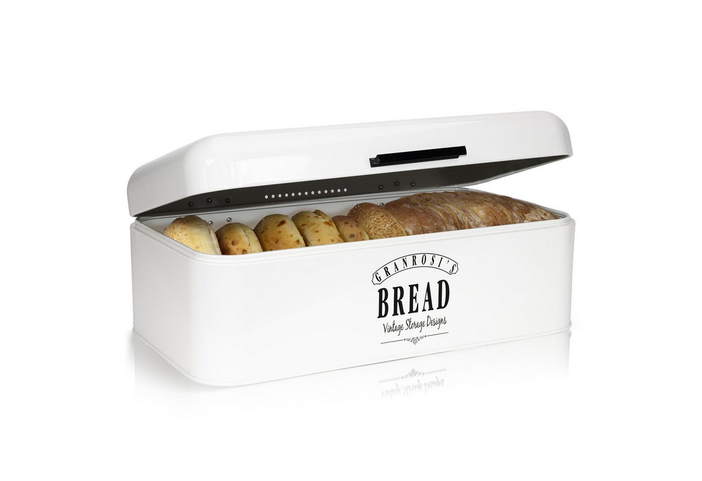 Klarstein Brotkasten Delaware Brotkasten, Emaille-Stahlblech Klarstein Brotkasten Delaware Brotkasten, Emaille-Stahlblech von Klarstein