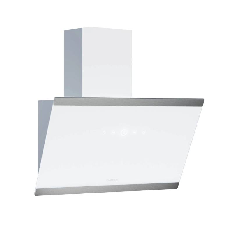 Klarstein FlashLine Dunstabzugshaube A++ 524m³/h 3 Stufen Touch LED Abluft/Umluft 100W Weiß von Klarstein
