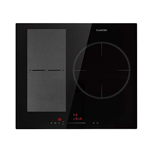 Klarstein Induktionskochfeld - Glaskeramik Einbau-Kochfeld Mit 3 Platten, Touch-Display, Digitalanzeige, Timer-Funktion, Schnelles Aufheizen - 5800 Watt von Klarstein