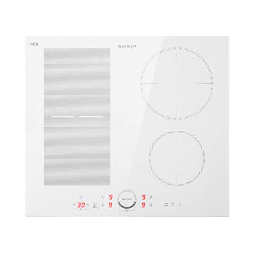 Klarstein Induktionskochfeld - Glaskeramik Einbau-Kochfeld Mit 4 Platten, Touch-Display, Digitalanzeige, Timer-Funktion, Schnelles Aufheizen - 7000 Watt von Klarstein