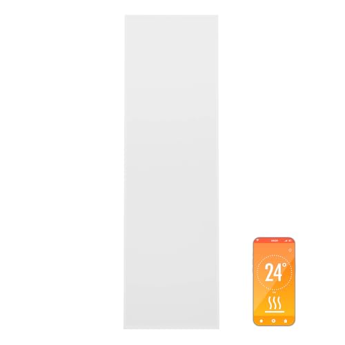 Klarstein Infrarotheizung mit Thermostat, 320W Elektroheizung, Smart Home Infrarotheizung zur Wandmontage, IR mit App-Steuerung & Erkennung Offener Fenster, Effizienter Feuchtraum Heizkörper CO2-Frei von Klarstein