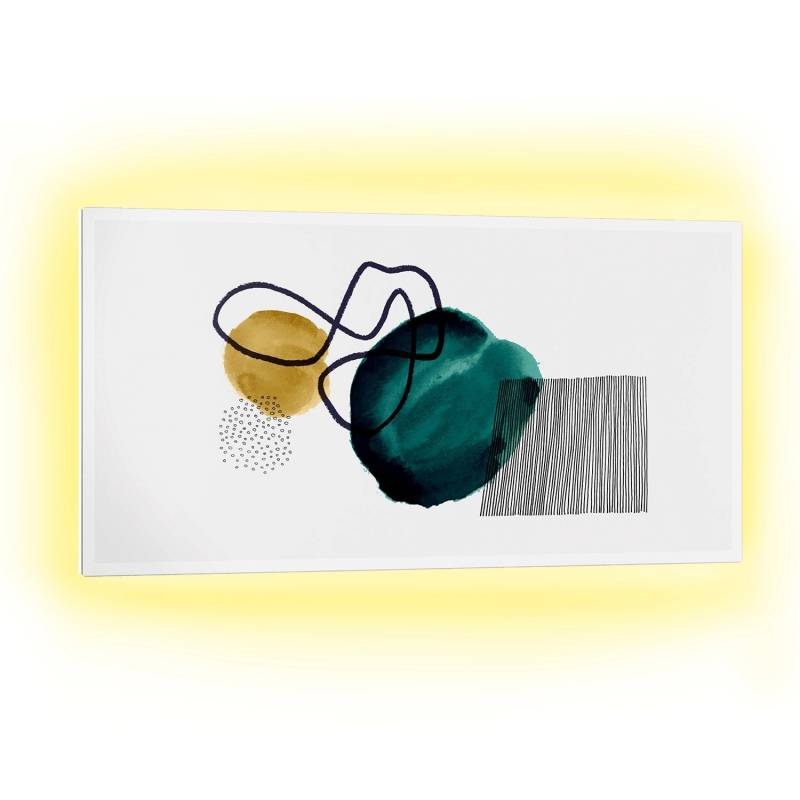 Klarstein Mojave 1000 Smart 2-in-1 Heizgerät Infrarot Konvektor 120x60 cm 1000 W RGB-Licht Mehrfarbig Klarstein Mojave 1000 Smart 2-in-1 Heizgerät Infrarot Konvektor 120x60 cm 1000 W RGB-Licht Mehrfarbig von Klarstein