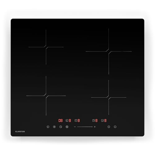 Klarstein PowerGlide Induktionskochfeld - 4-Zonen Induktionsherd, 7800 W Power Boost, 9 Heizstufen, SenseControl, Timer & Kindersicherung, 60 cm Elegantes Design Klarstein PowerGlide Induktionskochfeld - 4-Zonen Induktionsherd, 7800 W Power Boost, 9 Heizstufen, SenseControl, Timer & Kindersicherung, 60 cm Elegantes Design von Klarstein