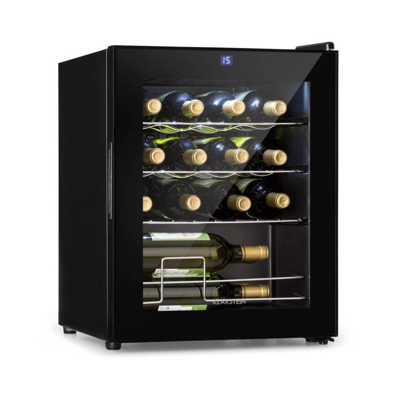 Klarstein Shiraz 16 Uno Weinkühlschrank 42 L Touch-Bedienfeld 131 W 5-18°C Klarstein Shiraz 16 Uno Weinkühlschrank 42 L Touch-Bedienfeld 131 W 5-18°C von Klarstein