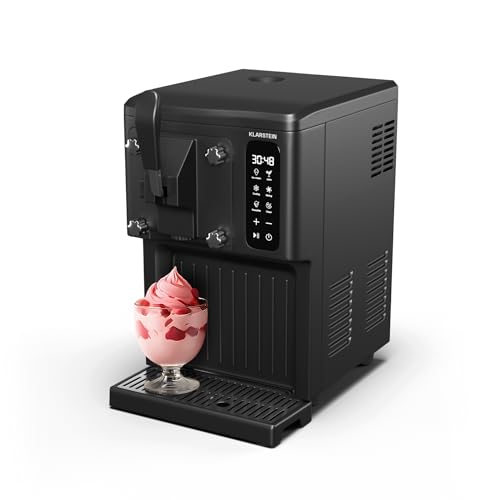 Klarstein SweetSwirl Eismaschine - 3-in-1 Für Eiscreme, Milchshakes & Smoothies, 1,5 L Tank, Touch-Display, Keep-Cool-Modus, Reinigungsfunktion, Schwarz Klarstein SweetSwirl Eismaschine - 3-in-1 Für Eiscreme, Milchshakes & Smoothies, 1,5 L Tank, Touch-Display, Keep-Cool-Modus, Reinigungsfunktion, Schwarz von Klarstein