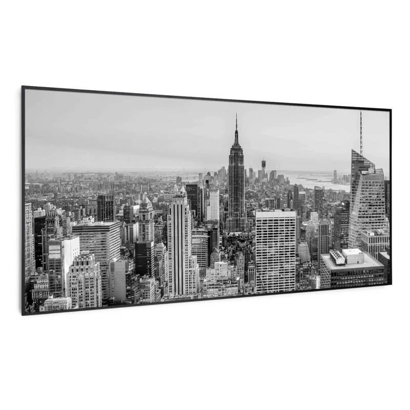 Klarstein Wonderwall Air Art Smart Infrarotheizung Wandinstallation App-Steuerung Motiv New York City 120x60 cm 700 W Schwarz Klarstein Wonderwall Air Art Smart Infrarotheizung Wandinstallation App-Steuerung Motiv New York City 120x60 cm 700 W Schwarz von Klarstein
