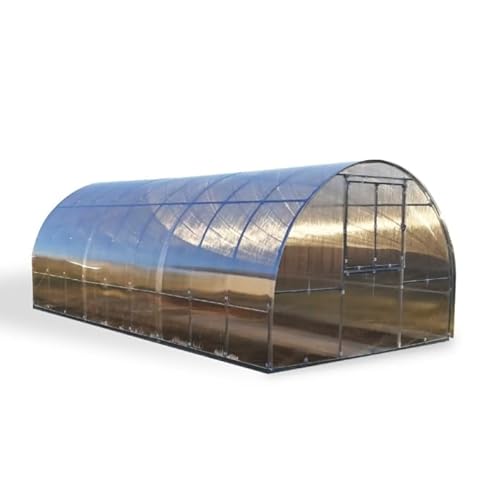 Gewächshaus KLASIKA Tube 3x6m mit fundamenten und 4mm Polycarbonat von Klasika