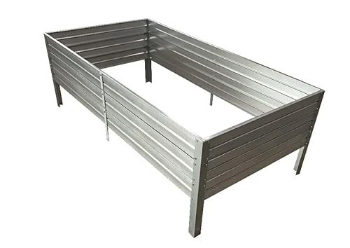 Klasika Garten-Hochbeet Verzinkter Stahl Garden 1500x750x300mm Klasika Garten-Hochbeet Verzinkter Stahl Garden 1500x750x300mm von Klasika