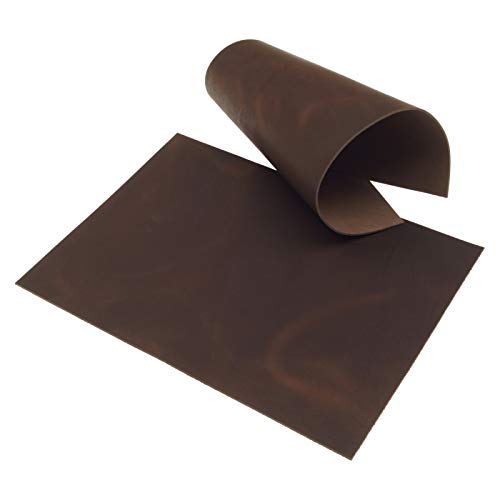 Klassen Leder AIX Rindsleder 2,2 mm Dick Mocca Pull-Up Nr. 36 (210 x 297 mm, 1 x A4) von Klassen Leder AIX