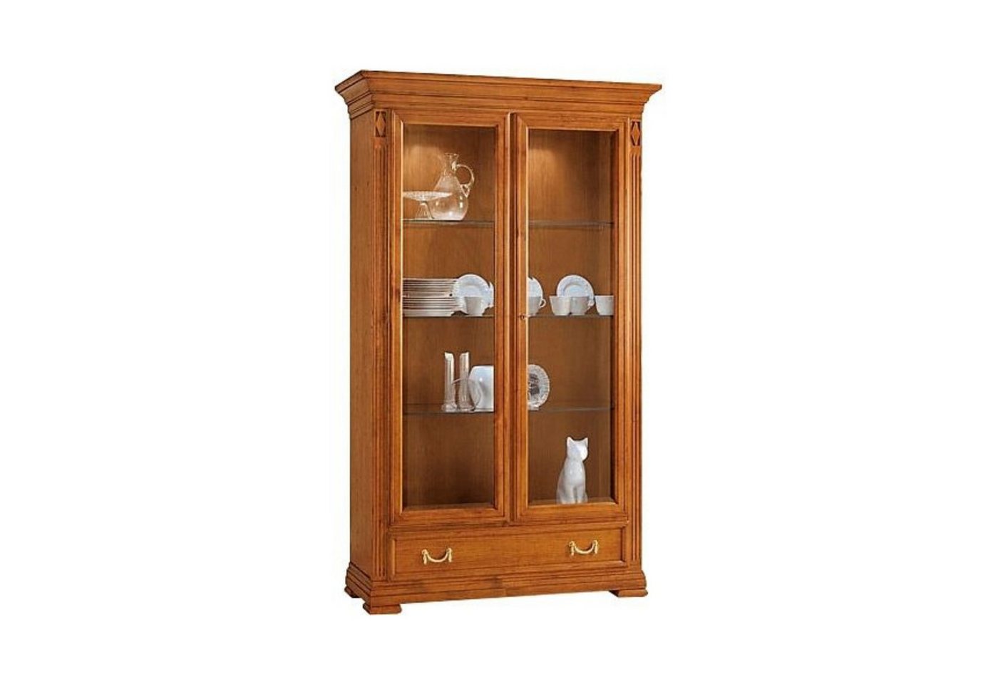 Klassik-Moebel.com Standvitrine Villa Borghese 7373 von Klassik-Moebel.com