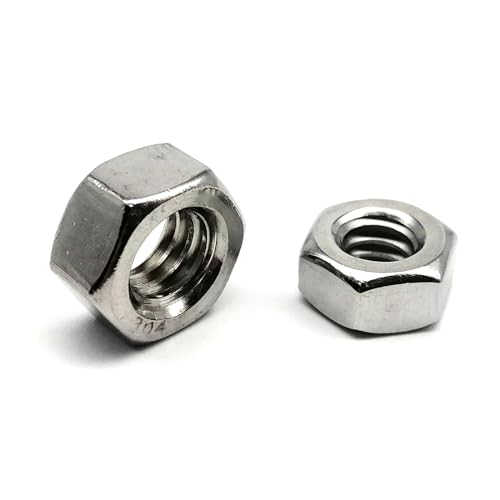 Grobe feine Fadenmutter Sechskantmutter Sechskantmutter, 25pcs UNC 5-40, 25pcs von Klauer
