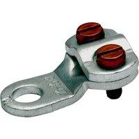 Klauke 573R6 Ringkabelschuh 2 Schrauben Querschnitt (max.)=16mm² Loch-Ø=6.5mm Unisoliert Metall 1St. von Klauke