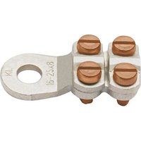 Klauke 585R10 Ringkabelschuh 4 Schrauben Querschnitt (max.)=35mm² Loch-Ø=10.5mm Unisoliert Metall von Klauke