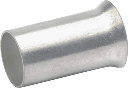 Klauke 71S6 Aderendhuelse 0.50mm² Unisoliert Silber 1000St. von Klauke
