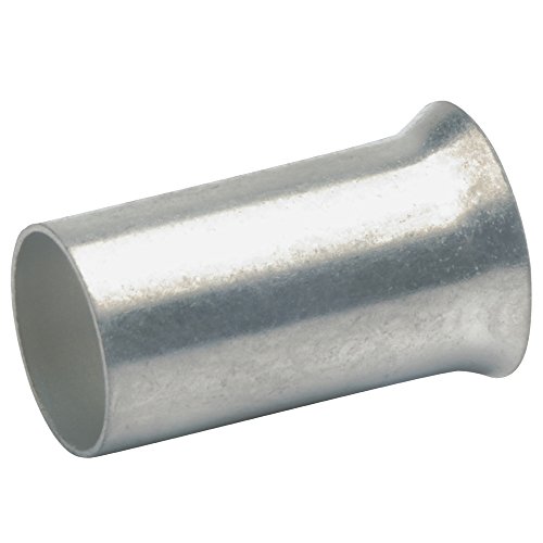 Klauke 7610 Aderendhuelse 10mm² Unisoliert Silber 100St. von Klauke