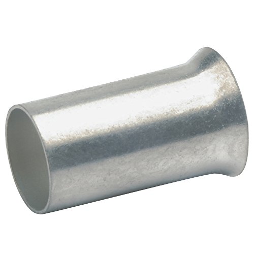 Klauke 7618 Aderendhuelse 10mm² Unisoliert Silber 100St von Klauke