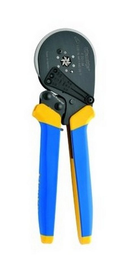 Klauke Crimpzange, Mechanisch Aderendhülsen 0,08-16 qmm sechskant m. Sperrvorrichtung von Klauke