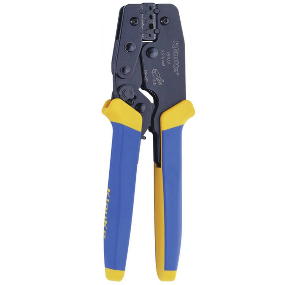 Klauke Crimpzange Crimpwerkzeug für nicht-isolierte Flachsteckverbindungen K592 Klauke Crimpzange Crimpwerkzeug für nicht-isolierte Flachsteckverbindungen K592 von Klauke