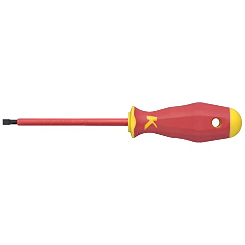 Klauke KL10010030IS Single Standard Screwdriver Manual Screwdriver/Set – Manual Screwdriver & Sets (10 cm, Red/Yellow) von Greenlee