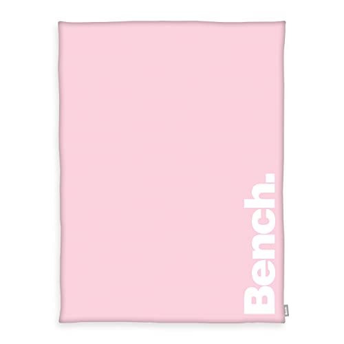 Bench Wellsoft-Flauschdecke, Pastel Colours, ca. 150x200 cm, 100 % Polyester, Mit Flag Label, Farbe: Rosa, Art.Nr.: 7612602036 von Klaus Herding GmbH