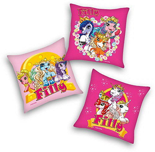 Herding Dekokissen Kinder Kissen 1. Stück Pferdchen Filly 40 x 40 cm Sortiert Herding Dekokissen Kinder Kissen 1. Stück Pferdchen Filly 40 x 40 cm Sortiert von Herding